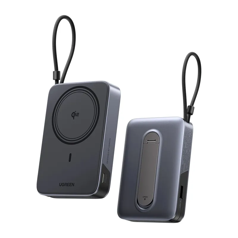 фото Внешний аккумулятор (пауэрбанк) Ugreen PB568 10000mAh 30W Grey 2