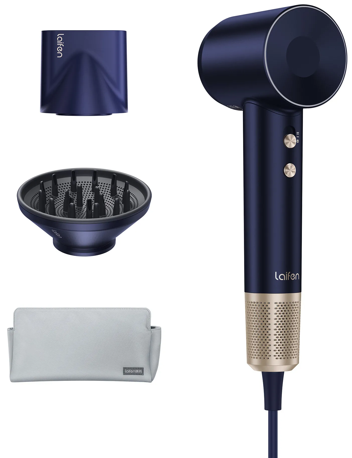 Laifen Swift Premium Jonizacja Zimny nawiew 1600W 2 prędkości 3 temperatury
