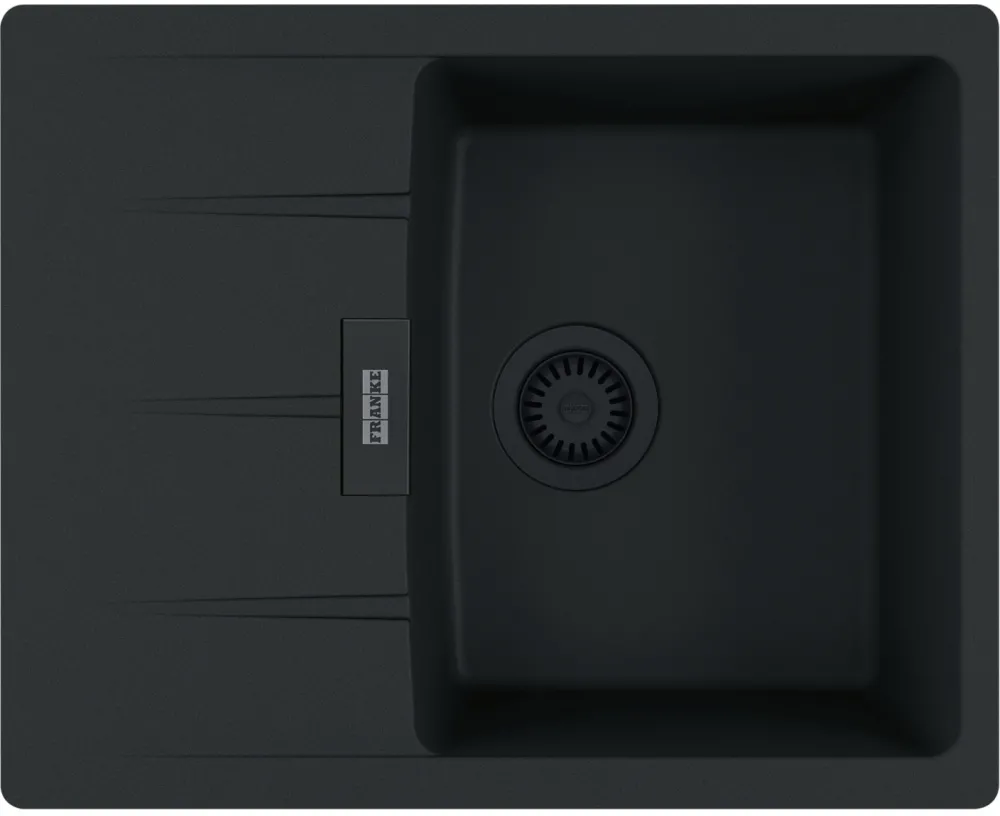 Zlewozmywak Franke Centro CNG 611-62 Granitowy Czarny mat