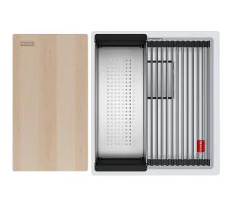 Zlewozmywak Franke Kanon KNG PRO 110-37 Granitowy Polarny