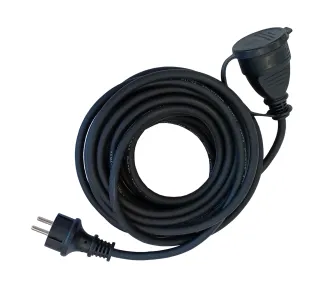 Przedłużacz gumowy Duwi 10396 3G1,5 10m IP44