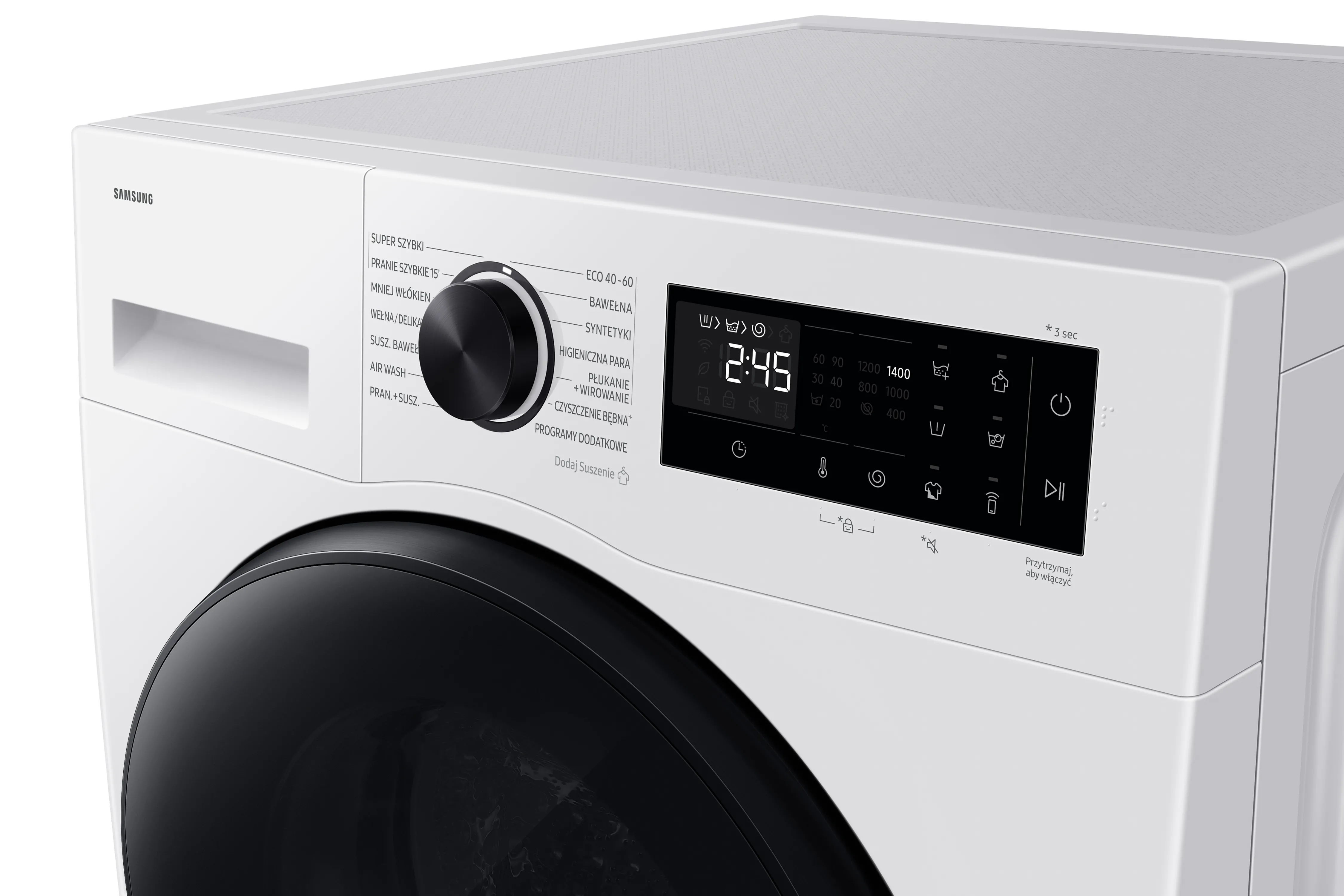 фото Автоматическая стирально-сушильная машина Samsung WD90HG5U34BEEO 2