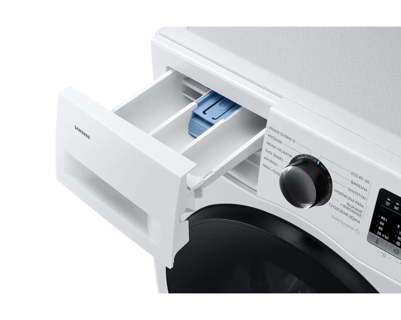 фото Стирально-сушильная машина автоматическая Samsung WD80HG4U04BEEO 3