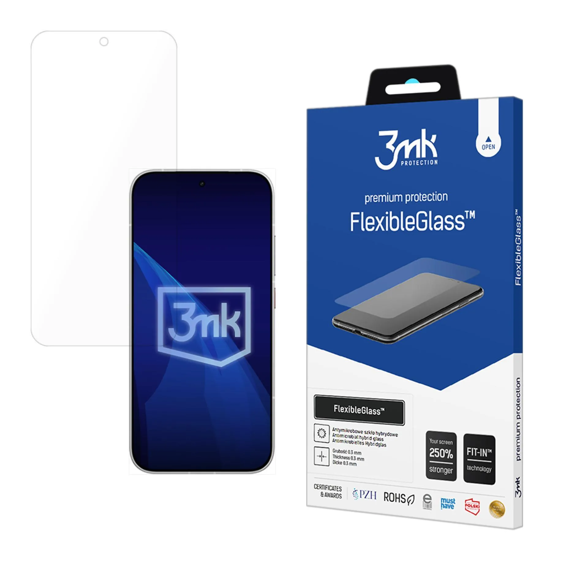Szkło hybrydowe 3mk FlexibleGlass do Poco X8 Pro Max