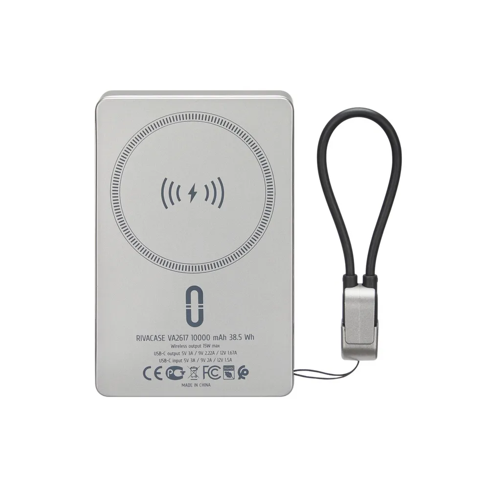 фото Внешний аккумулятор (пауэрбанк) Rivacase VA2616 10000mAh 20W Grey 1