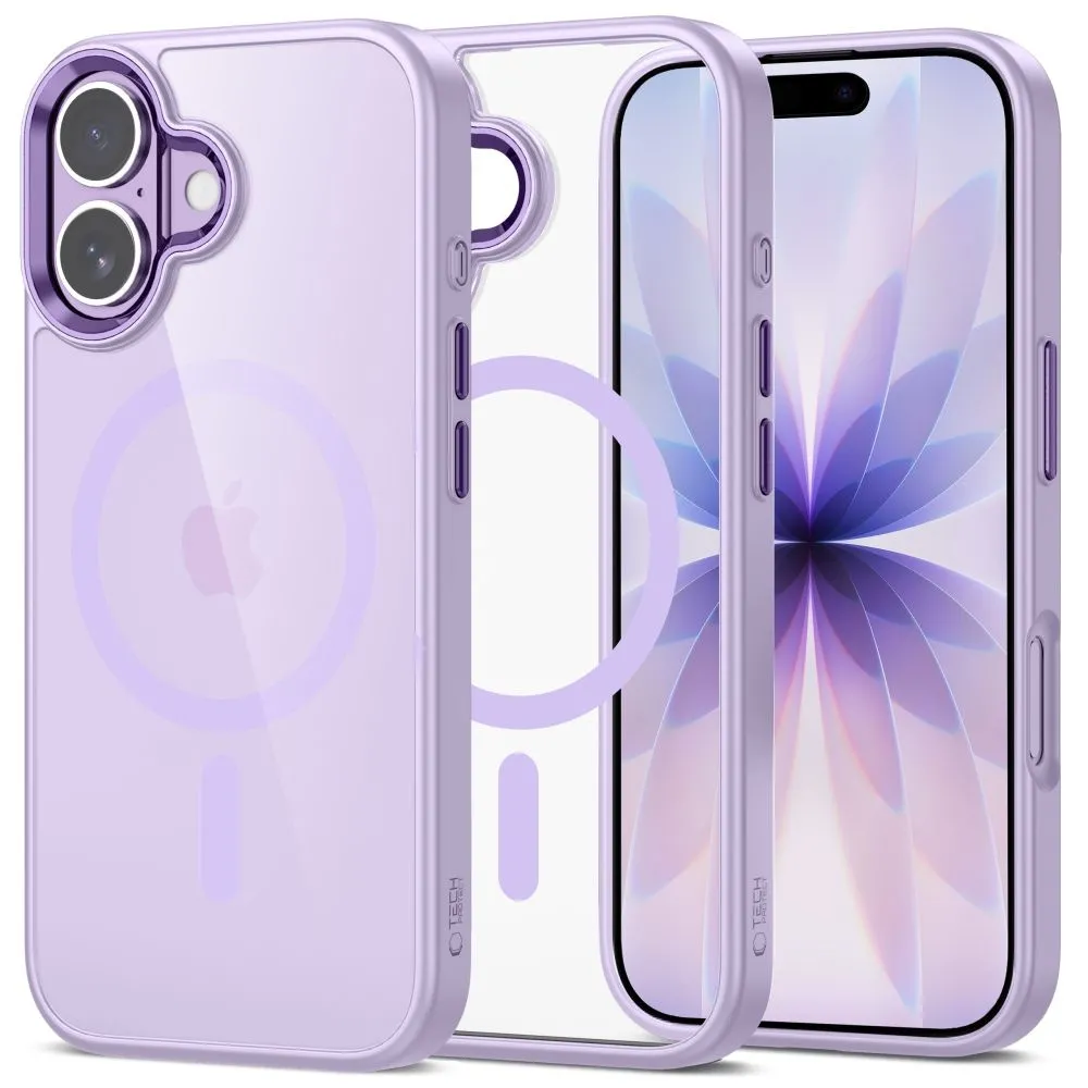 Etui Tech-Protect MagMat MagSafe do iPhone 17 Fioletowy