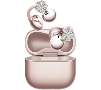 Słuchawki bezprzewodowe Huawei FreeClip 2 TWS Konstrukcja klipsa Bluetooth 6.0 Funkcje AI Flower Edition + Single Flower Złoty