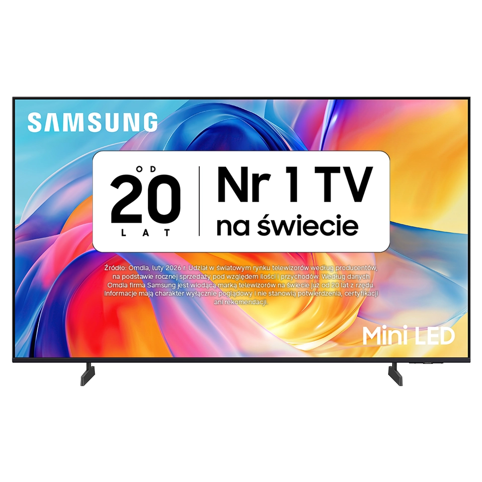 Telewizor Samsung UE55M74HAU 55" Mini LED 4K Tizen Vision AI DVB-T2