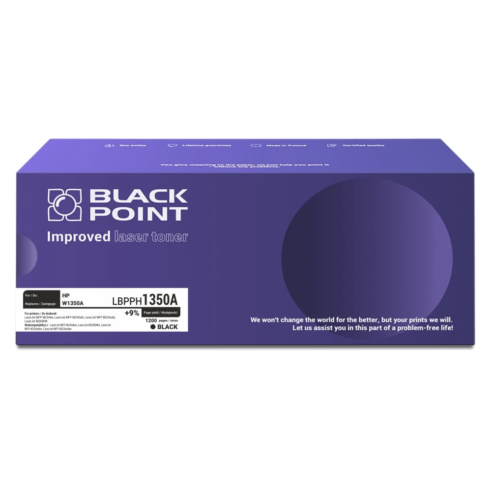 Toner Black Point LBPPH1350A (zamiennik W1350A) Czarny