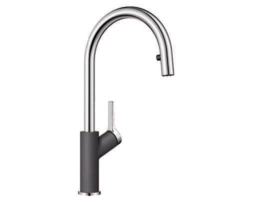 Bateria Blanco CARENA-S 520981 (szarość skały/chrom)