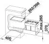 Sortownik odpadów Blanco FLEXON II 30/2 + pokrywa systemowa 521467 2x8l