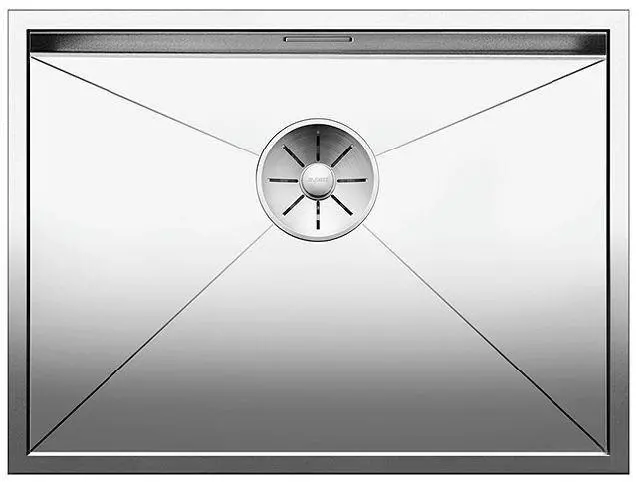 Blanco ZEROX 550-U 521591 Stalowy Srebrny