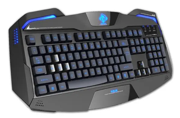 Klawiatura membranowa E-BLUE Auroza Gaming Czarny