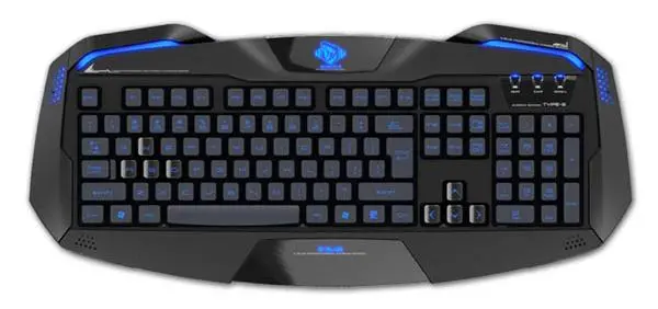 Klawiatura membranowa E-BLUE Auroza Gaming Czarny