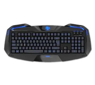 Klawiatura membranowa E-BLUE Auroza Gaming  czarna Czarny