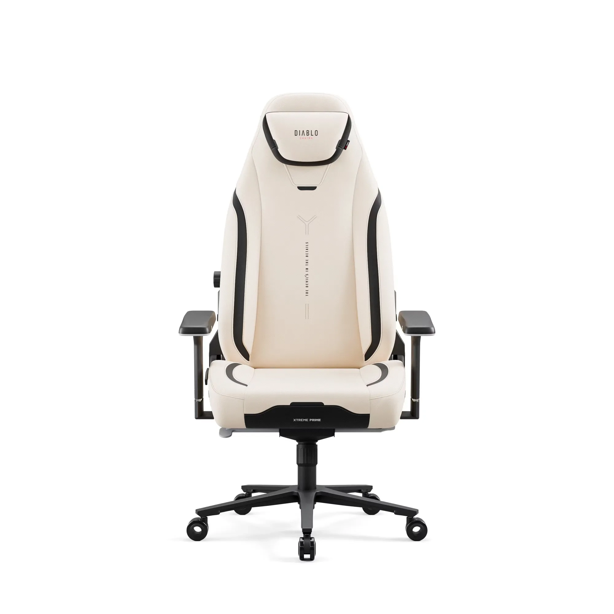 Fotel Diablo Chairs X.Eye Prime, Normal Size, Desert Storm Gamingowy do 140kg Beżowy