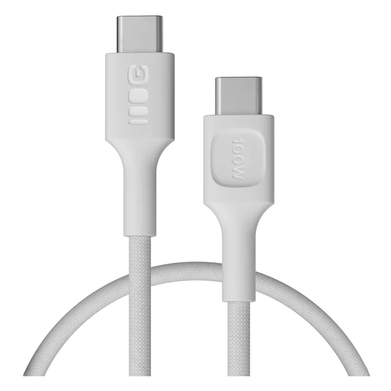 Kabel Green Cell PowerStream PD USB-C do USB-C 100W 0,3m Biały