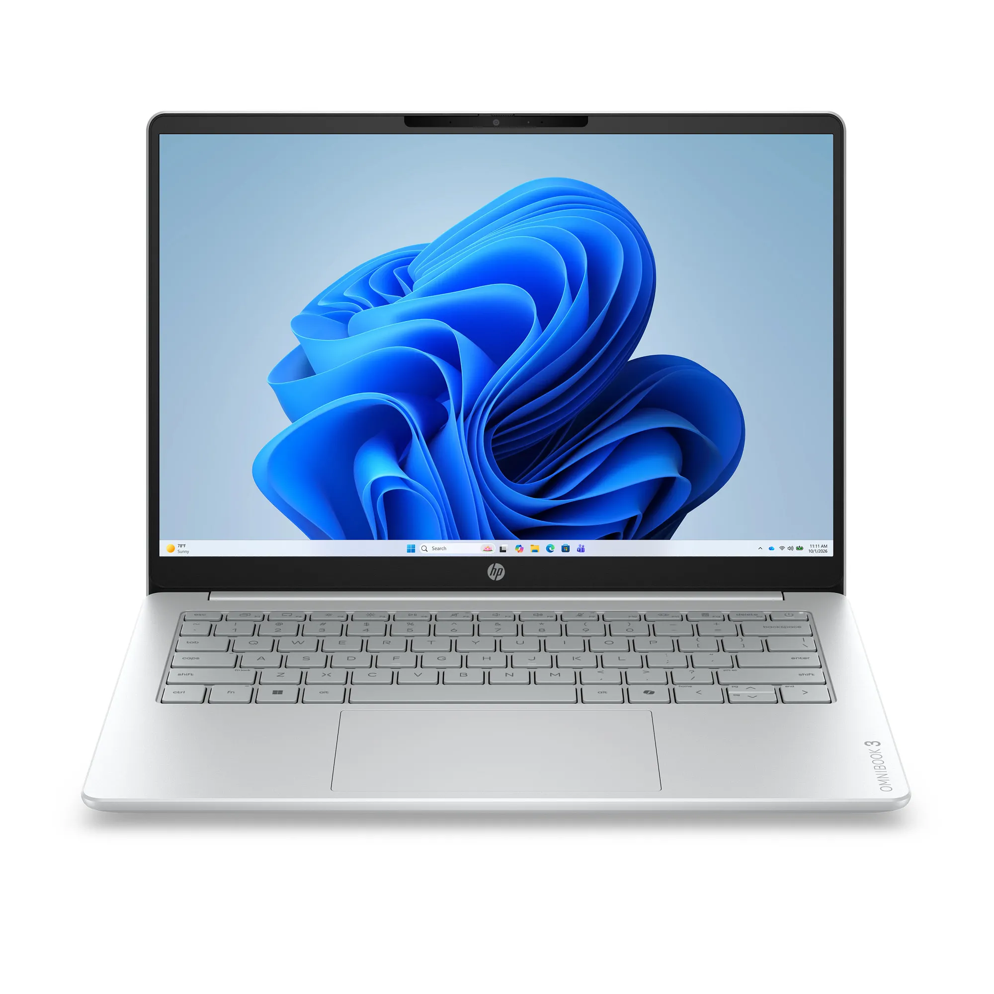 Laptop HP OmniBook 3 14-hu0012nwx 14" Core 3 100U 8GB RAM 256GB Dysk SSD Win11 Srebrny