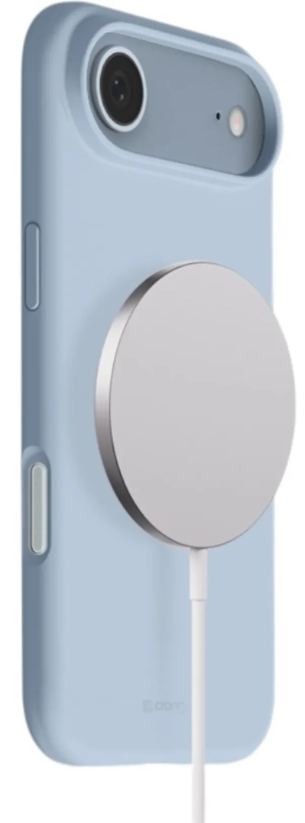 Etui Crong Color Cover Magnetic MagSafe do iPhone Air Niebieski