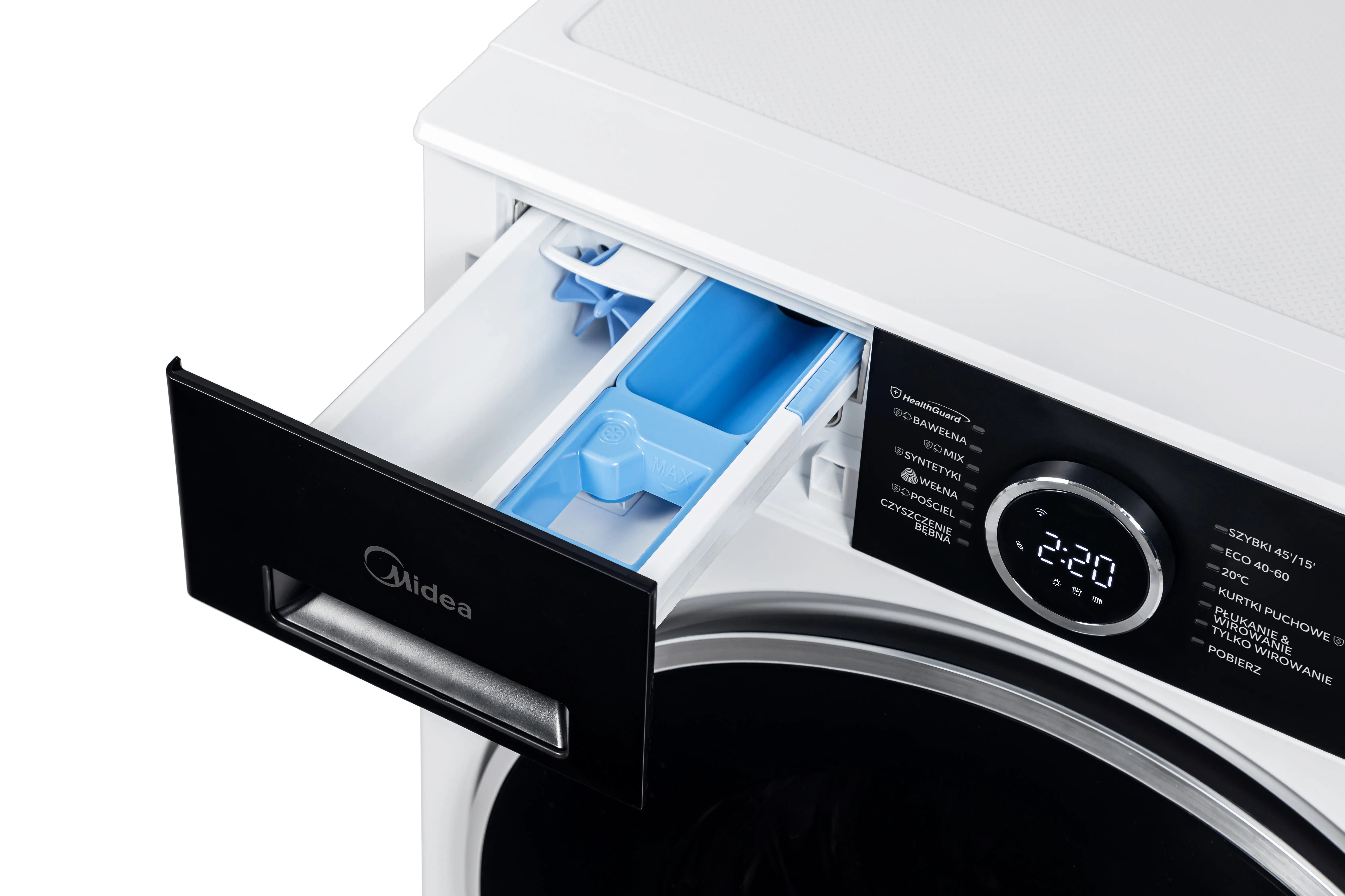 фото Стиральная машина автоматическая Midea MF205W80BA30/W-PL 2