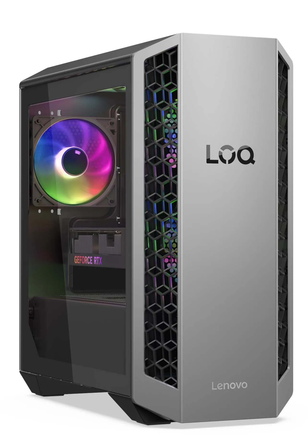 Komputer gamingowy Lenovo LOQ Tower 26ADR10 R7 8745HX 16GB RAM 512GB Dysk SSD RTX5050 Win11