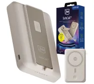 3mk SafeCell MagSafe 10000mAh 22,5W Beżowy