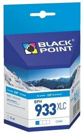 Tusz Black Point BPH933XLC (zamiennik CN054AE nr 933XL) Błękitny 15 ml
