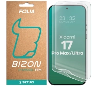 Bizon na ekran Film Hydrogel Front Duo do Xiaomi 17 Ultra / 17 Pro Max 2 sztuki