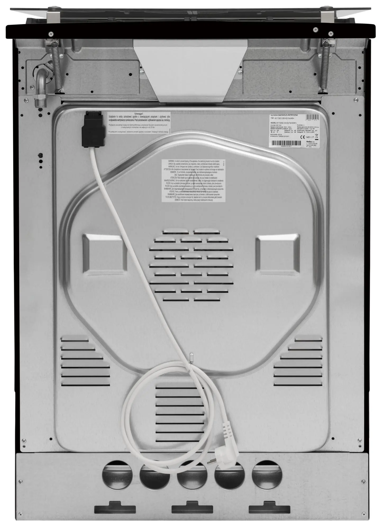 Kuchnia gazowo-elektryczna Amica 617GES2.33HZPTANA(BM)