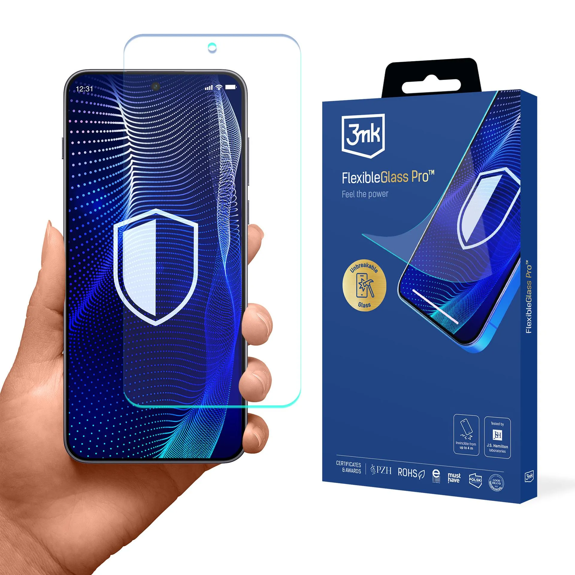 Szkło hybrydowe 3mk FlexibleGlass Pro do OnePlus Nord 5