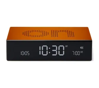 Budzik Lexon Flip Premium Orange LR152O1 Pomarańczowy