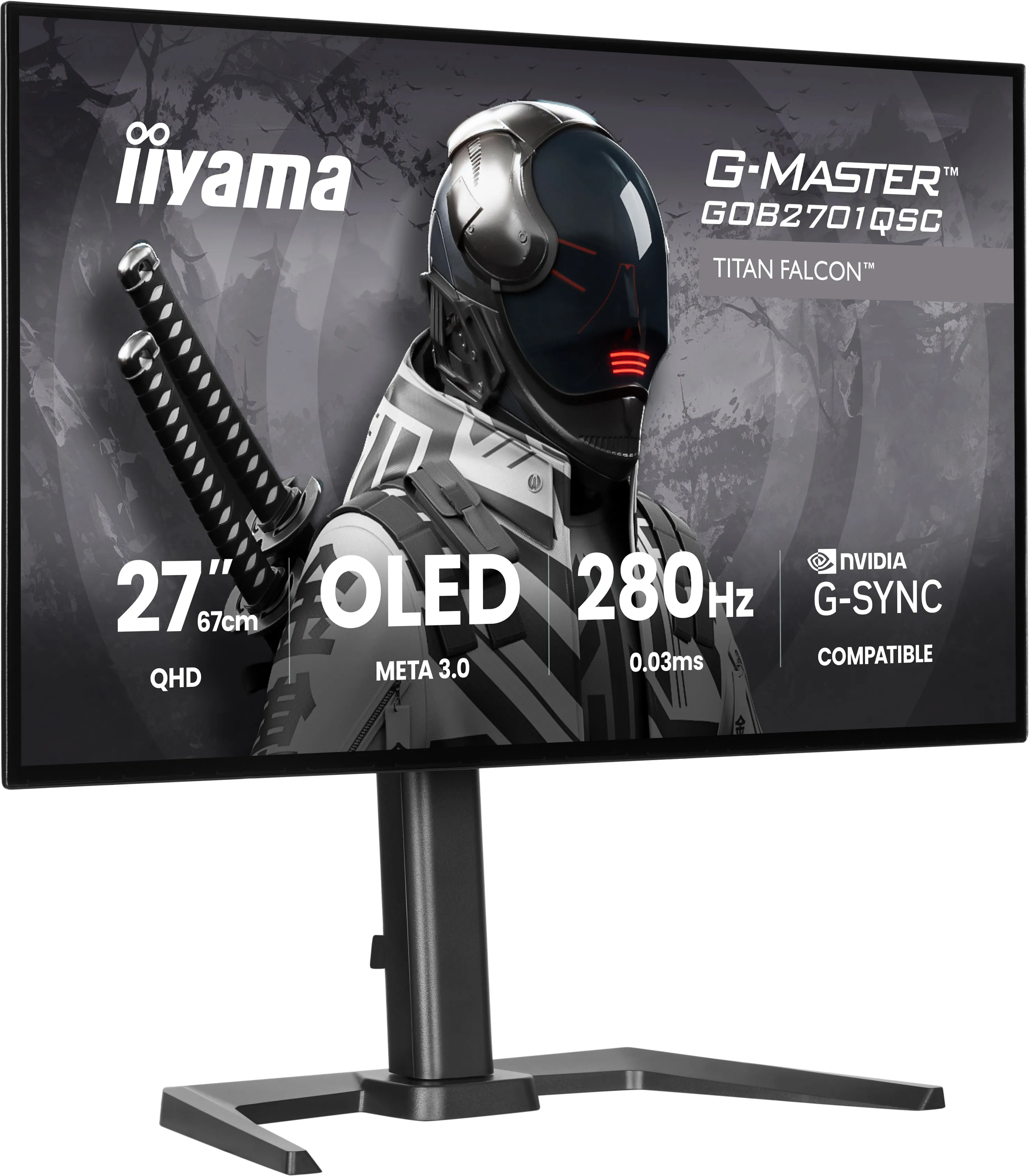 фото Монитор Iiyama G-Master GOB2701QSC-B1 1