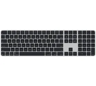 Klawiatura membranowa Apple MXK83LB/A Magic Keyboard z Touch ID, Numpad (US) Czarno-srebrny