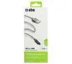 Kabel SBS TECABLEMICROBS Micro USB 1m Szary