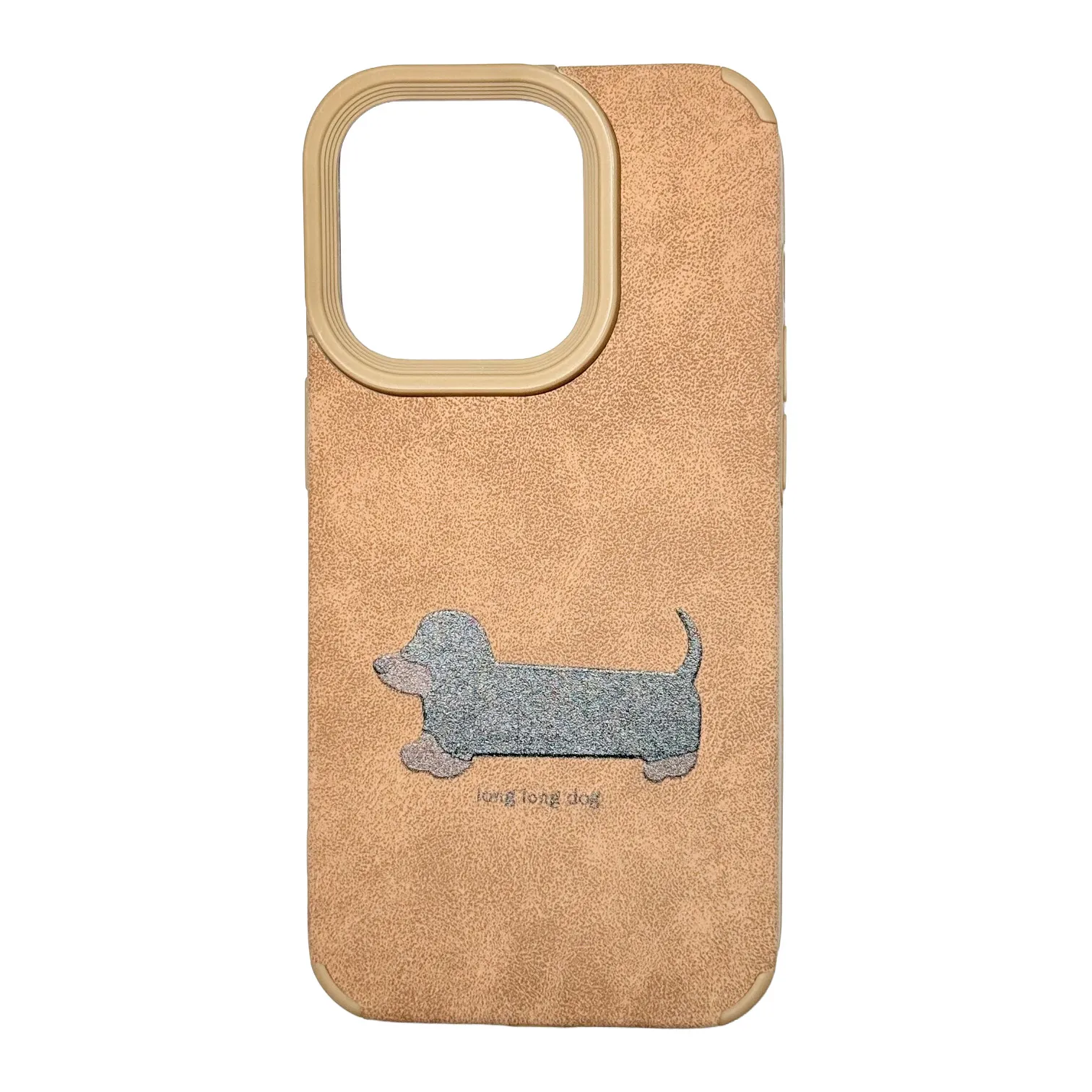 Etui Phoneskin Uroczy Piesek do iPhone 14 Pro Beżowy