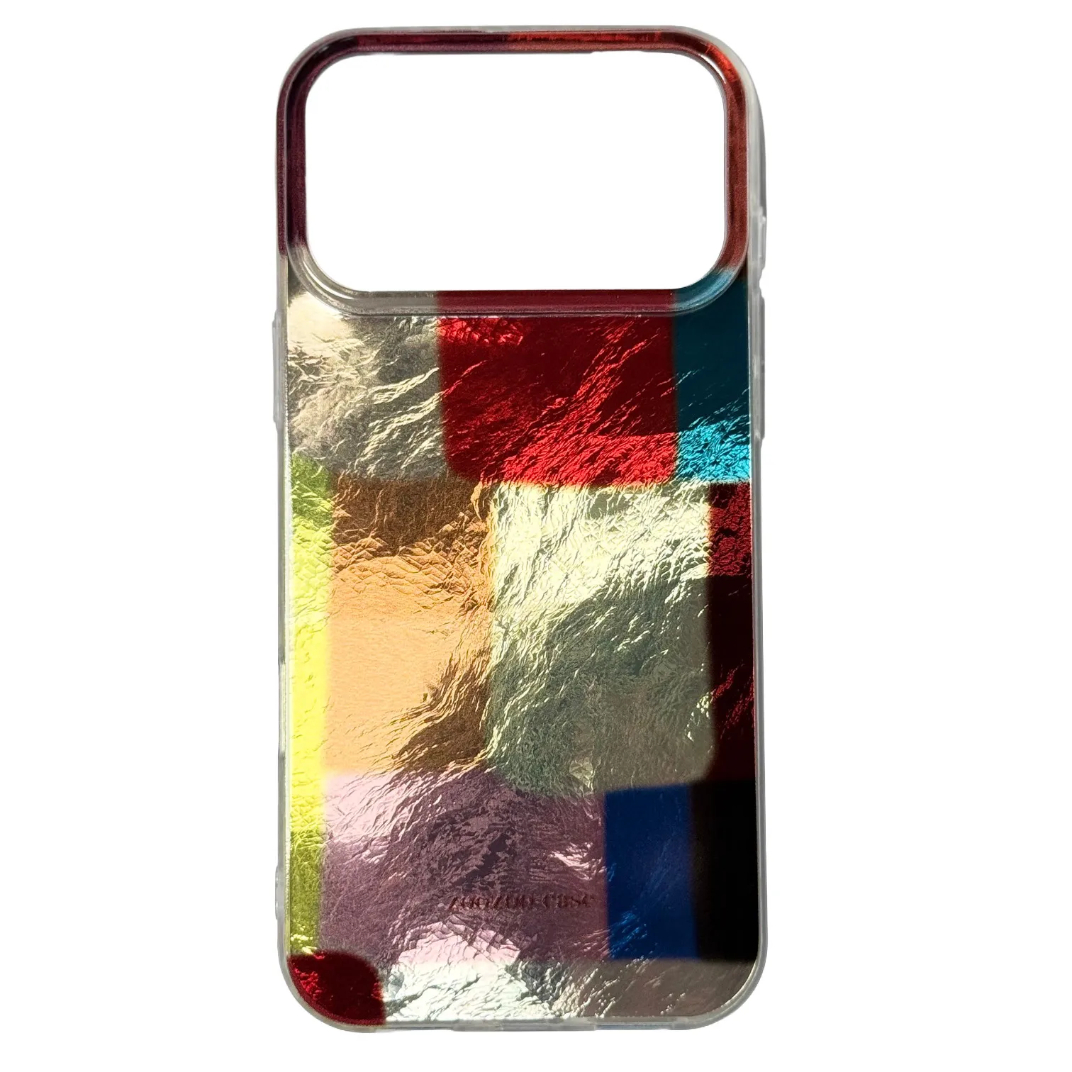 Etui Phoneskin Kolorowa Kratka do iPhone 17 Pro Max Kolorowy