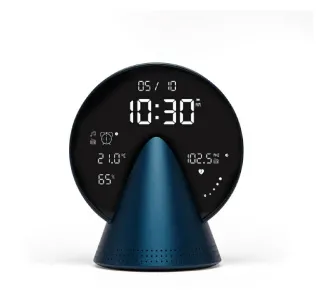 Budzik Lexon Conic Clock Blue LR156L3 Niebieski