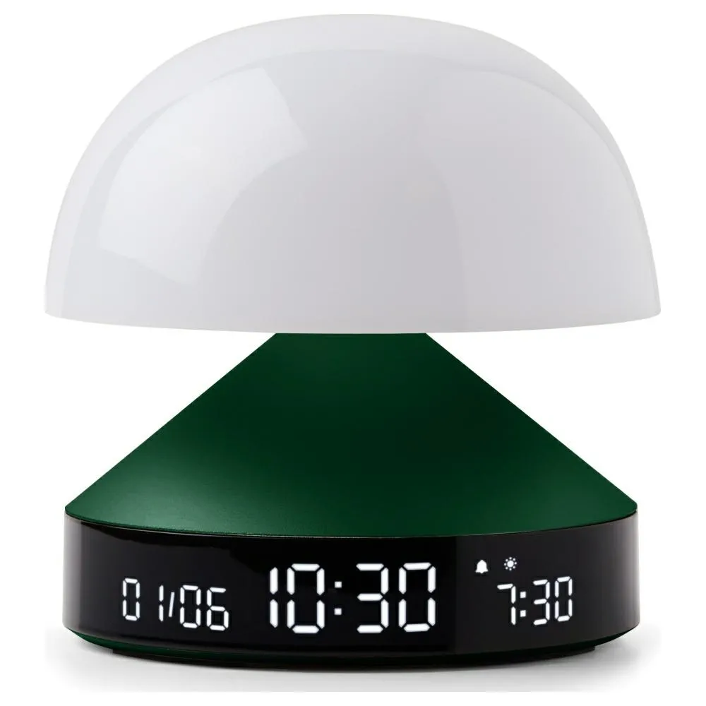 Budzik Lexon Mina Sunrise Dark Green LR153DG1 Ciemnozielony