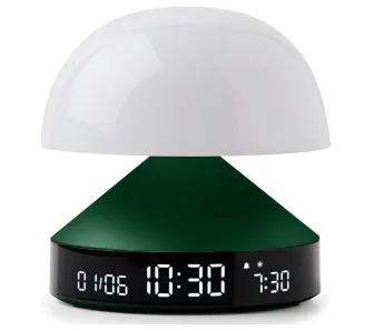 Budzik Lexon Mina Sunrise Dark Green LR153DG1 Ciemnozielony