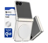 Araree Duple 360 M MagSafe Qi2 do Galaxy Z Flip8 Kremowy