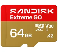 SANDISK Extreme Go microSDXC 64GB 80MB/s