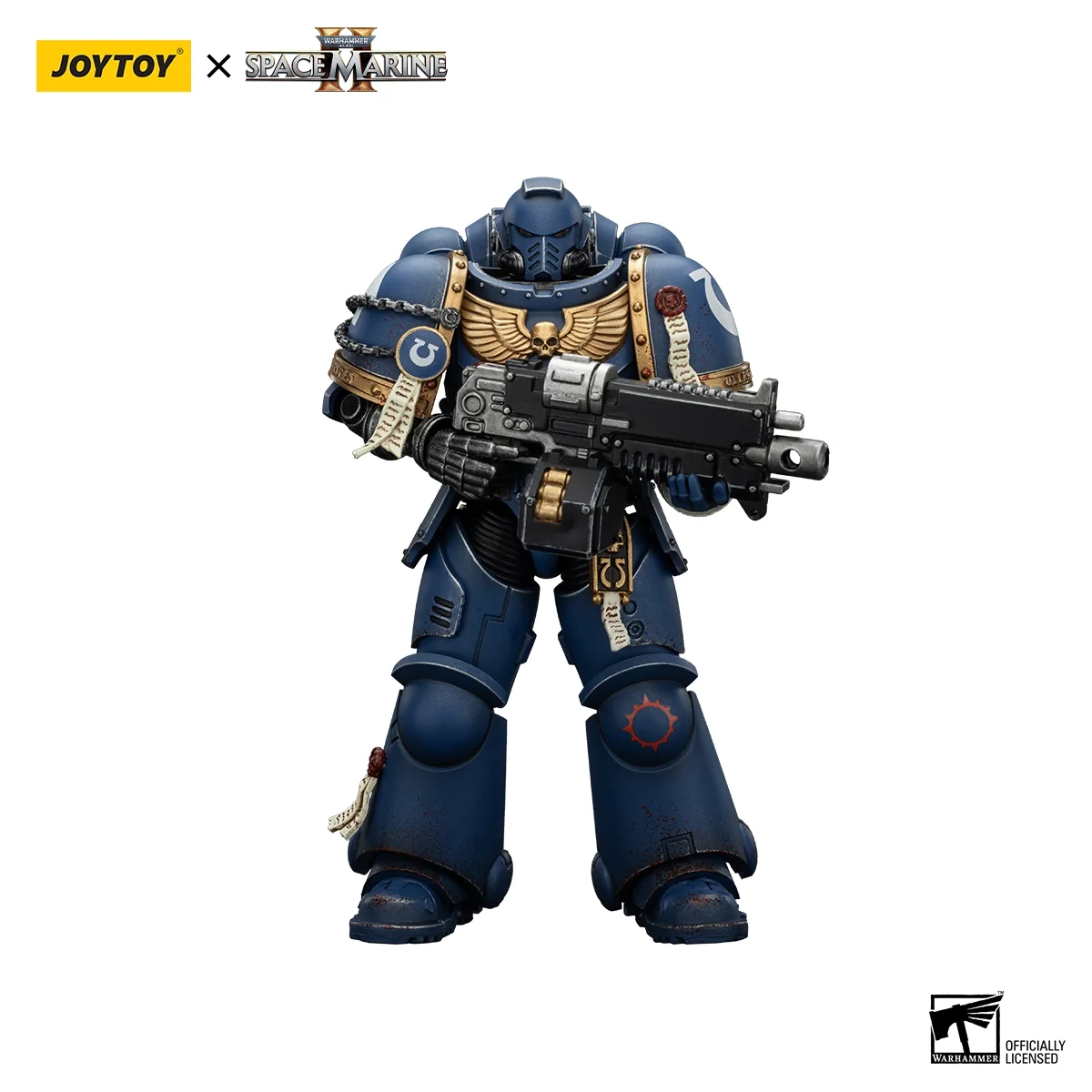 Figurka Joy Toy Warhammer 40k Space Marine 2 Ultramarines Brother Chairon Collectors Edition
