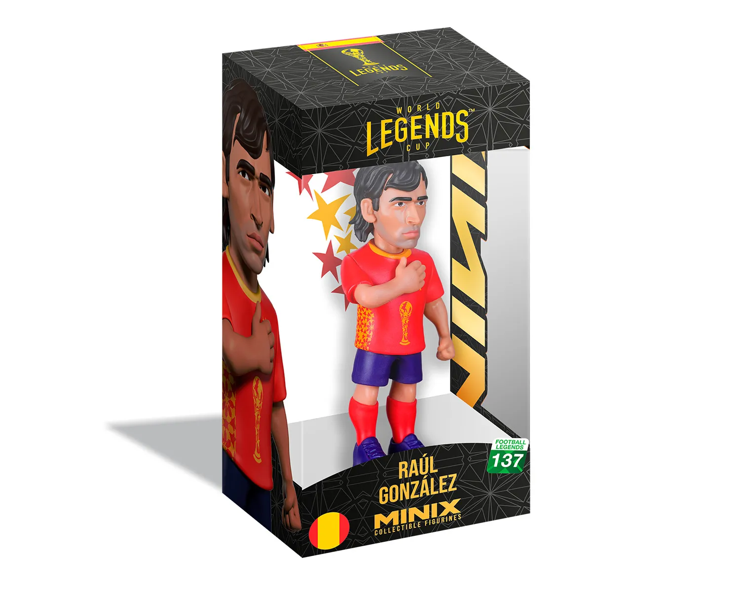 Figurka Minix World Legends Cup Raúl González (Hiszpania)