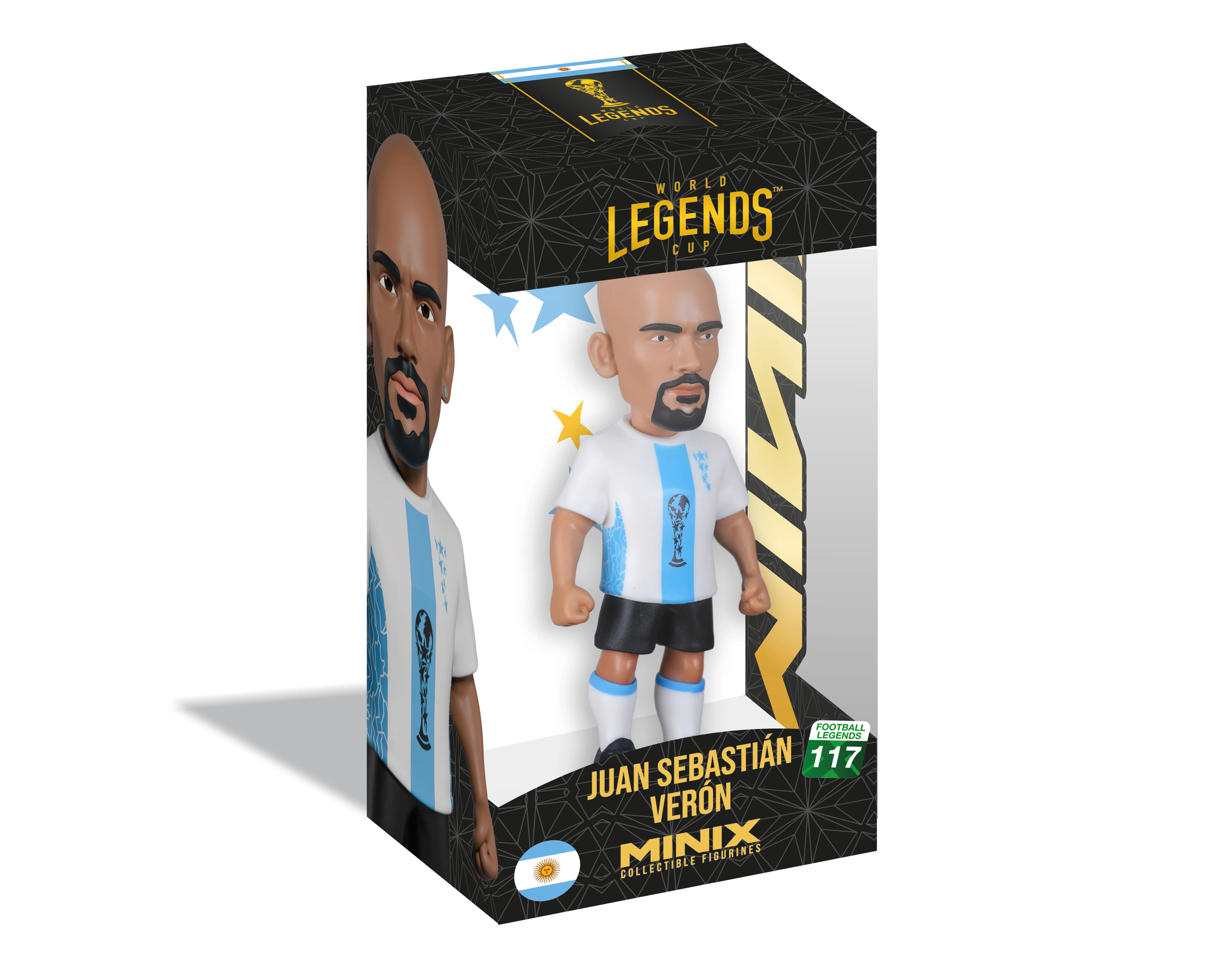Figurka Minix World Legends Cup Juan Sebastián Verón (Argentyna)