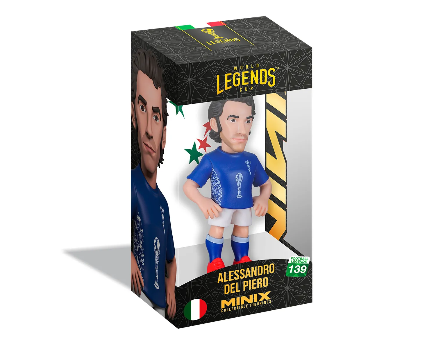 Figurka Minix World Legends Cup Alessandro Del Piero (Włochy)