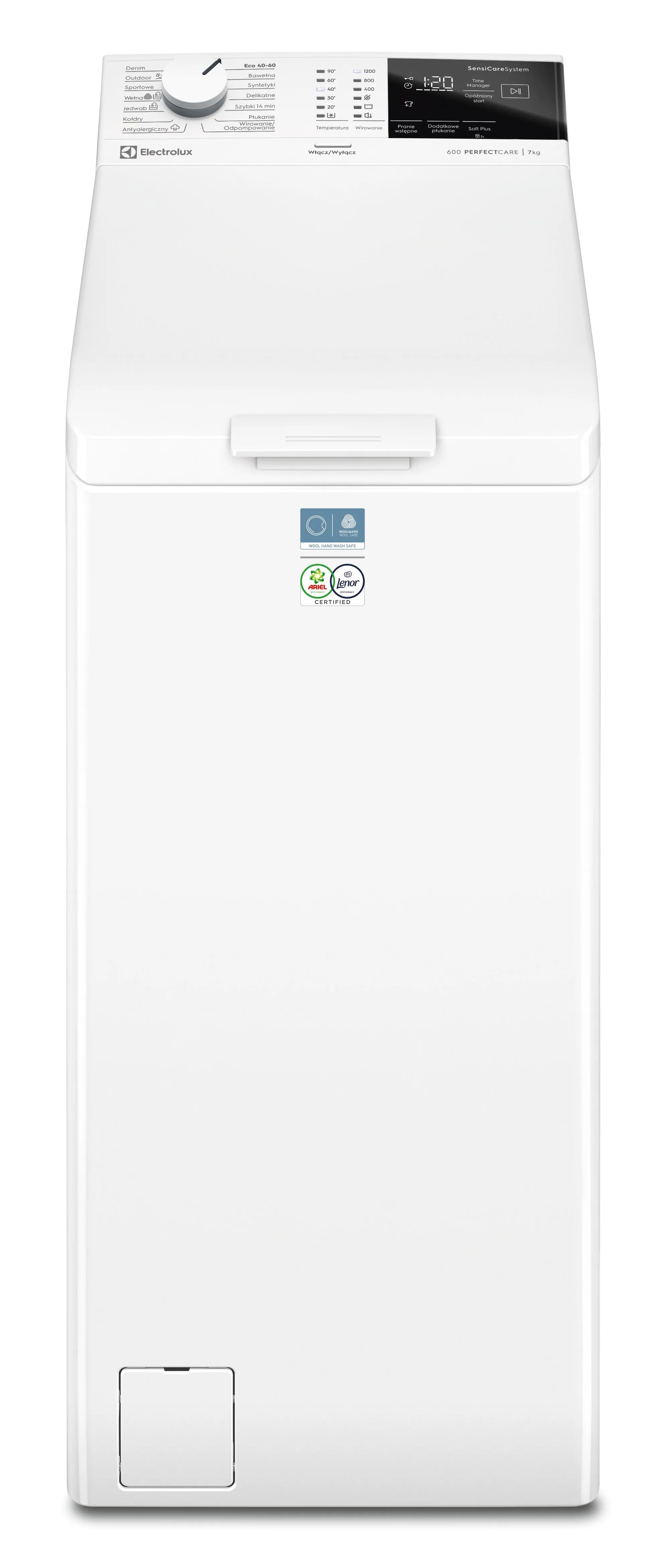 Pralka Electrolux 600 EW6TE272BP 7kg 1200obr/min