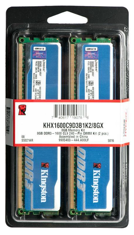 Pamięć RAM Kingston DDR3 8GB 1600CL9