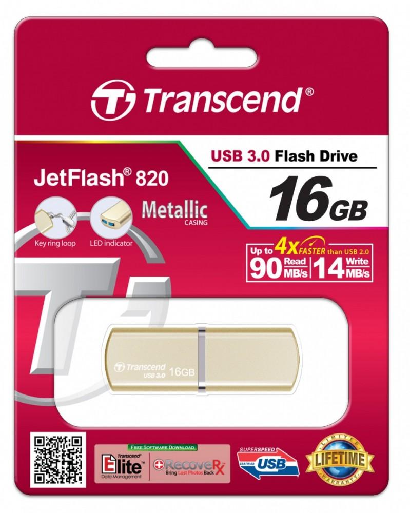 PenDrive Transcend JetFlash 820 16GB USB 3.0