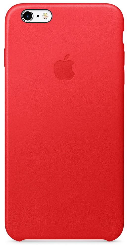 Etui Apple Leather Case do iPhone 6 Plus/6s Plus MKXG2ZM/A (czerwony)