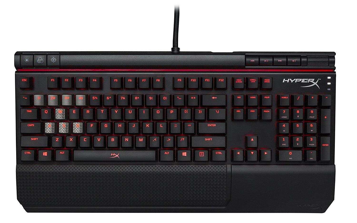 Klawiatura mechaniczna HyperX Alloy Elite - Cherry MX Blue